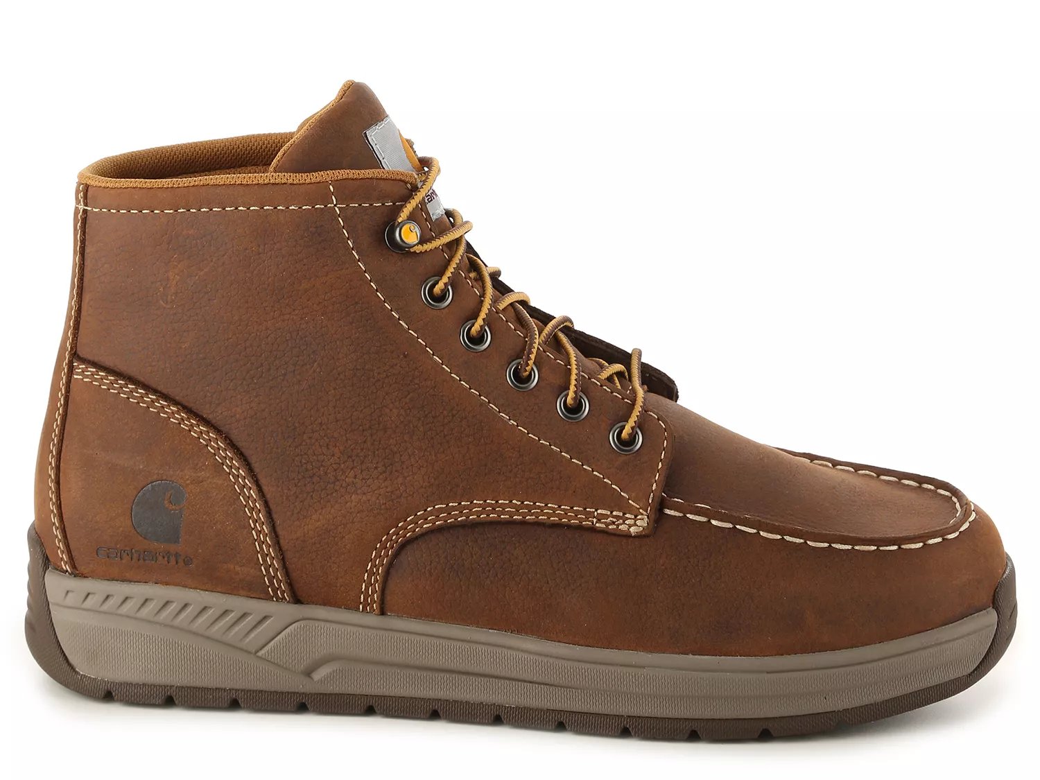 most comfortable moc toe work boots