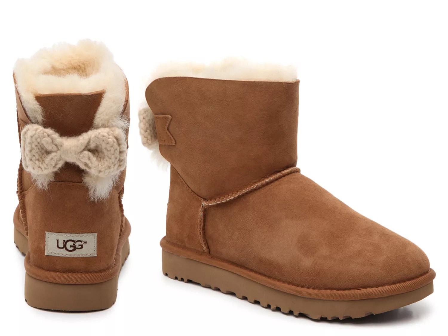 ugg mini bailey knit bow