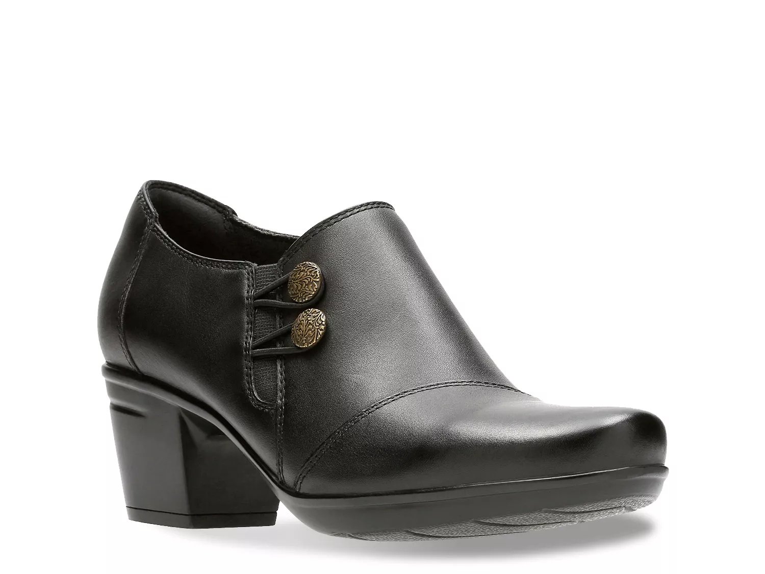 black clark booties