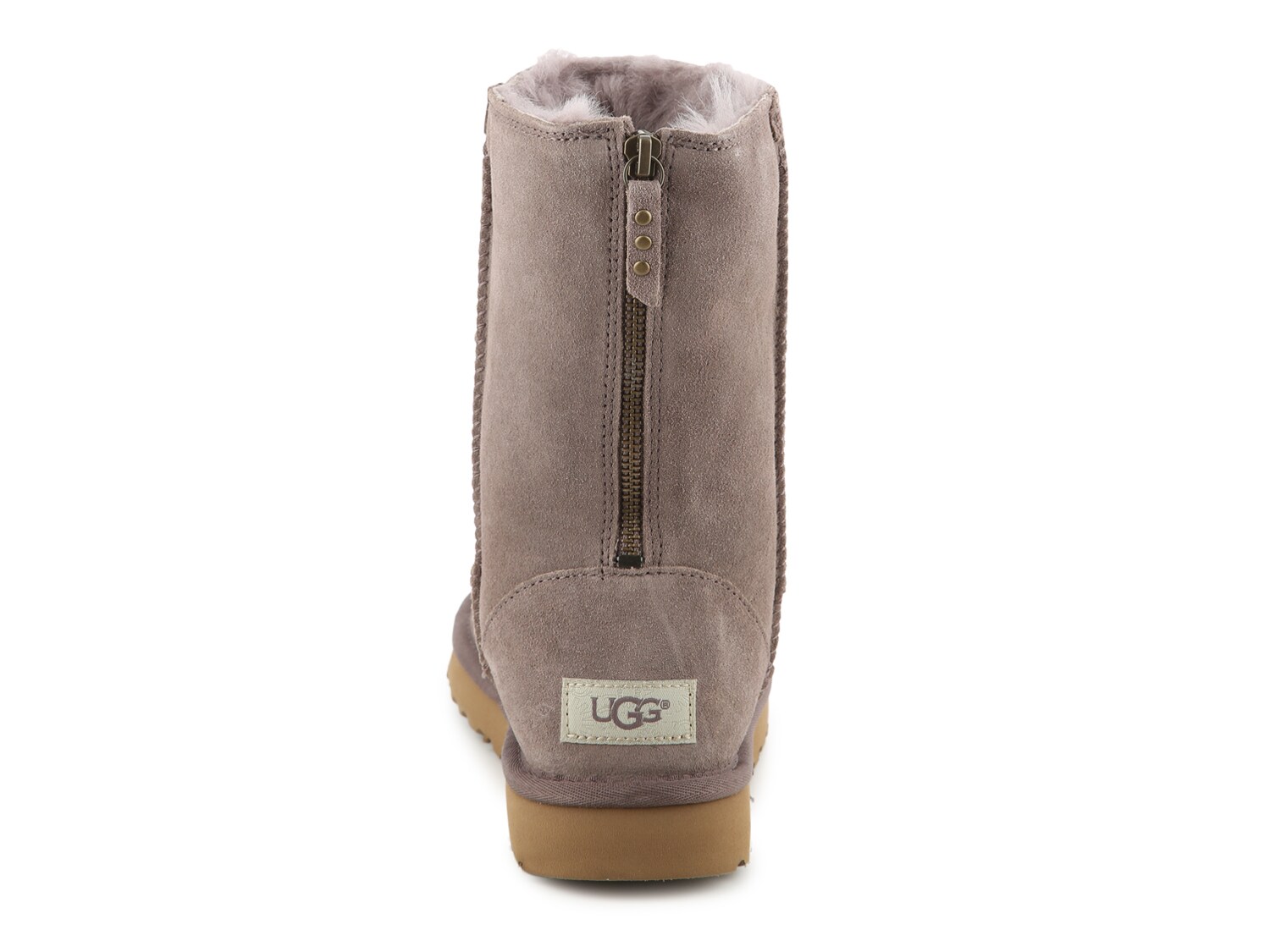 uggs with zipper on back
