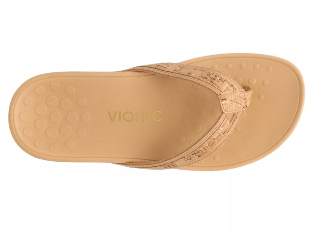 Vionic high tide wedge flip flop cheap