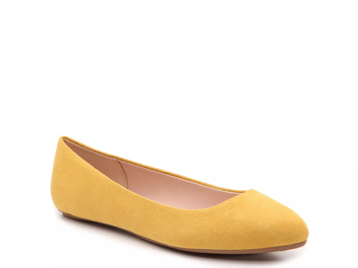 yellow ballet flats