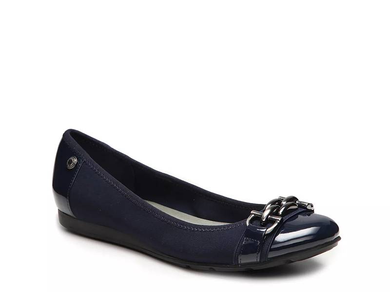 dsw blue flats