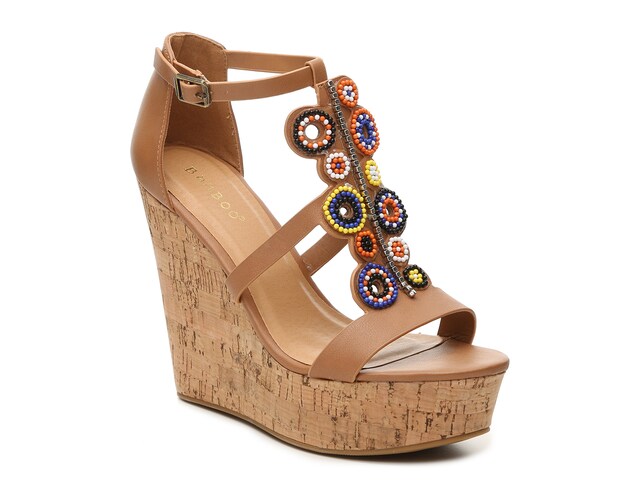 Bamboo Charade 59S Wedge Sandal - Free Shipping | DSW