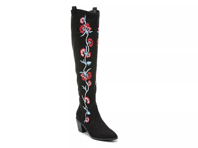 Dsw shop embroidered boots