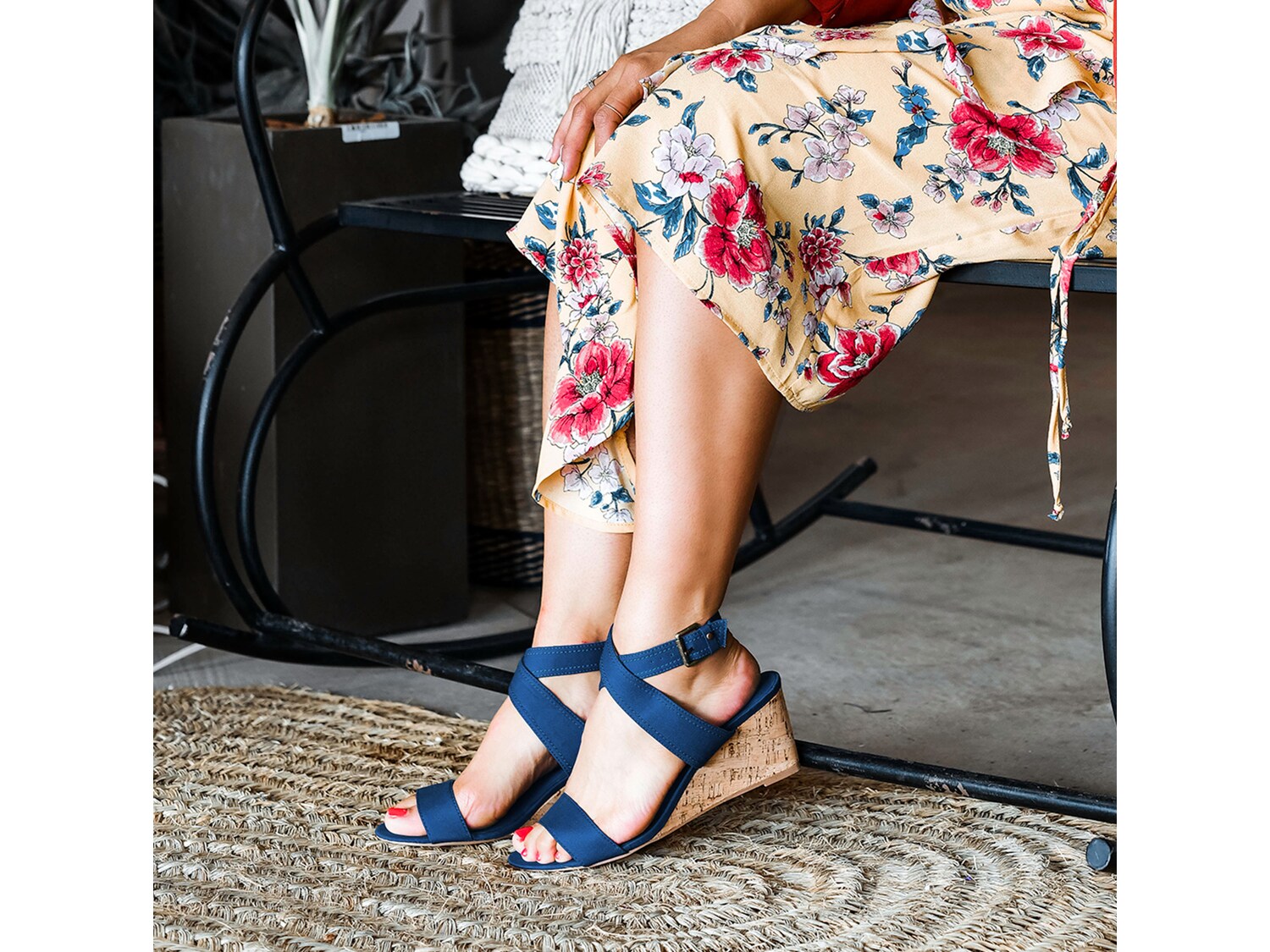 Journee Collection Kaylee Wedge Sandal DSW