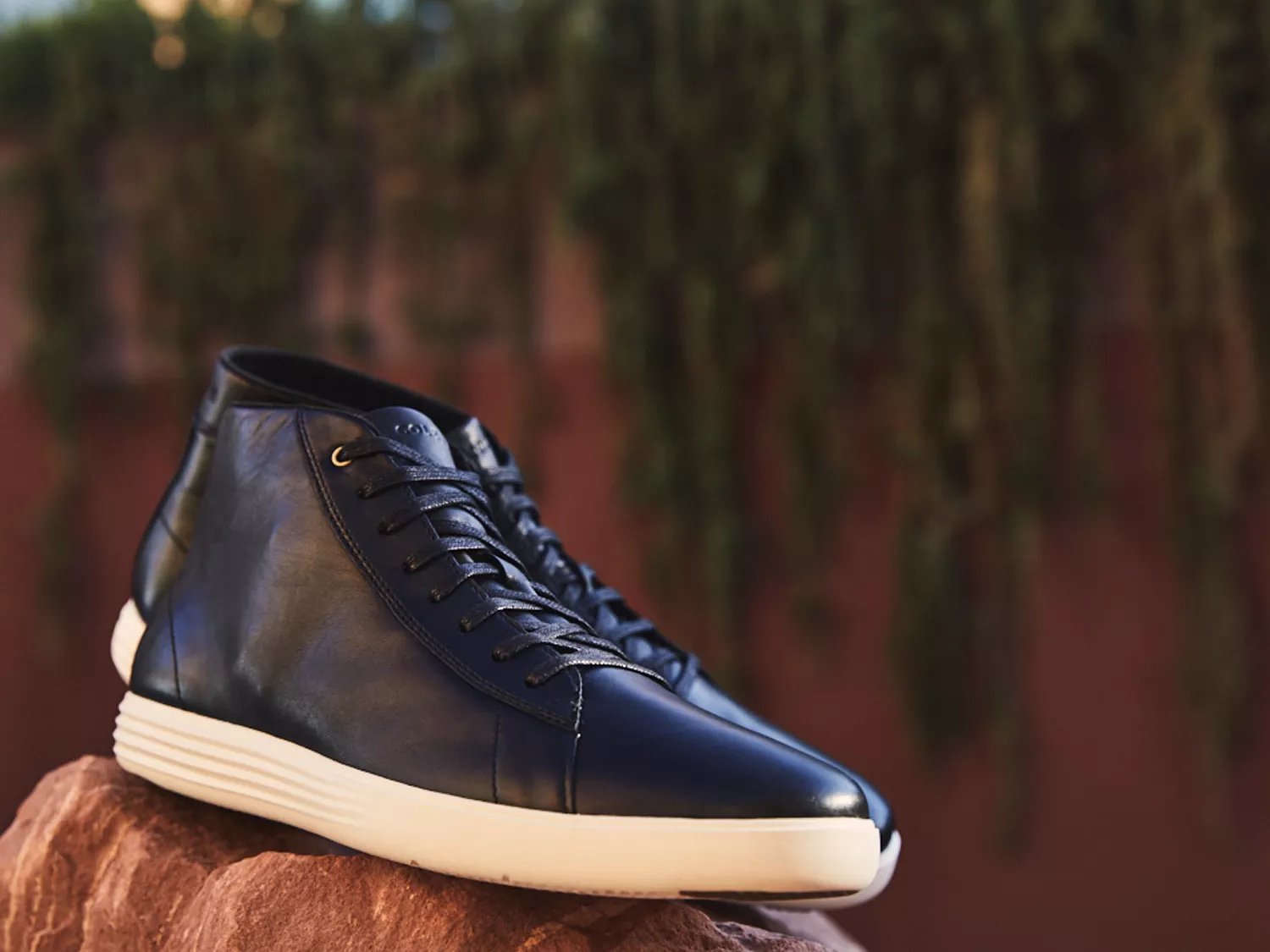cole haan grand crosscourt high top black