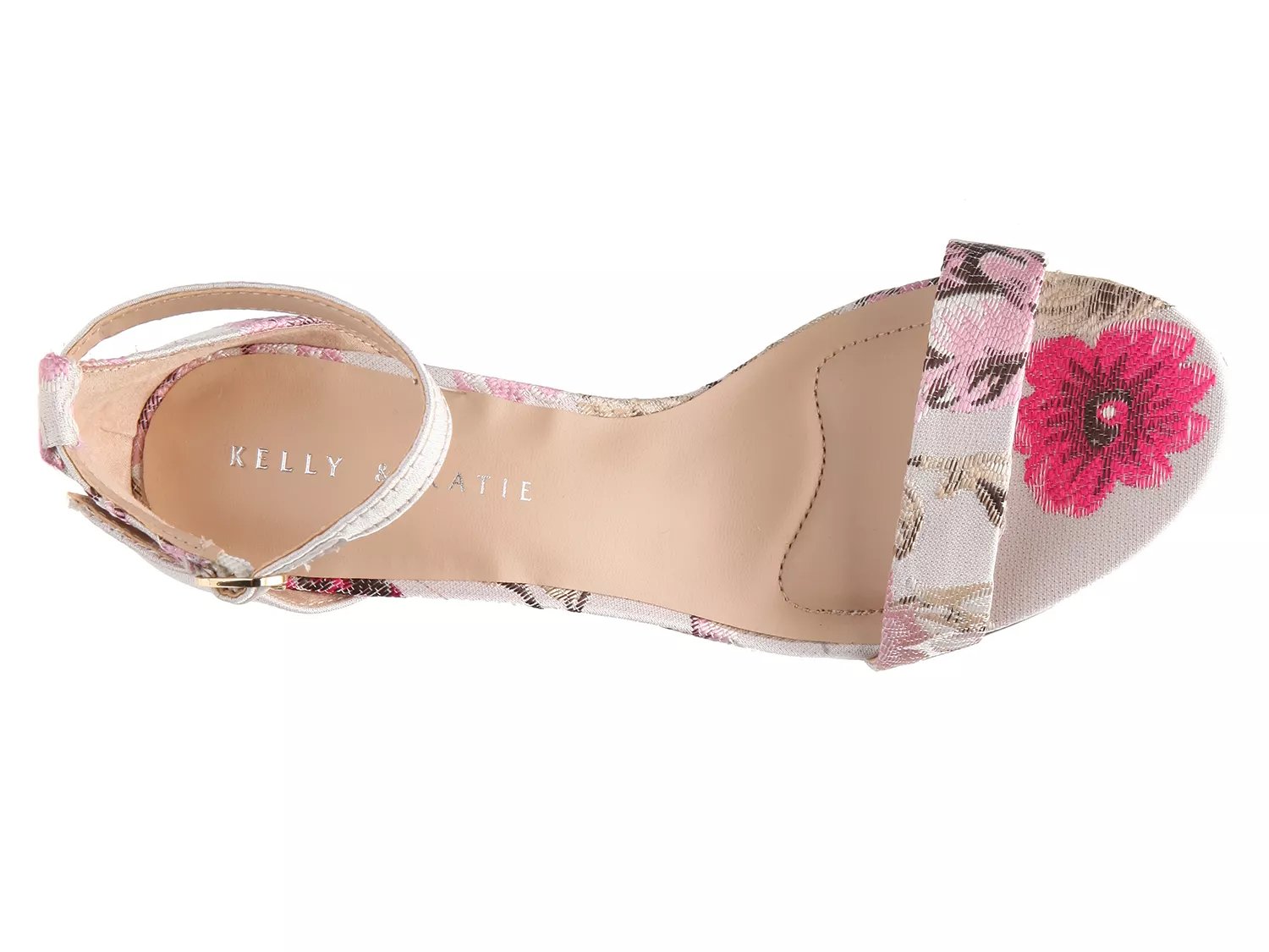 kelly and katie kirstie sandal silver