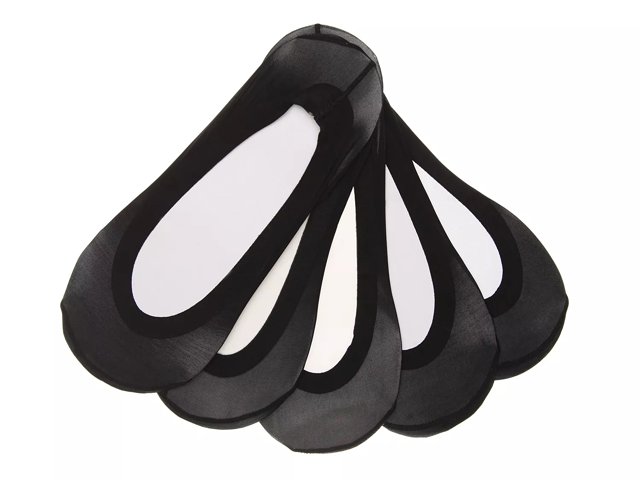MeMoi Fine Edge Women s No Show Liners 5 Pack