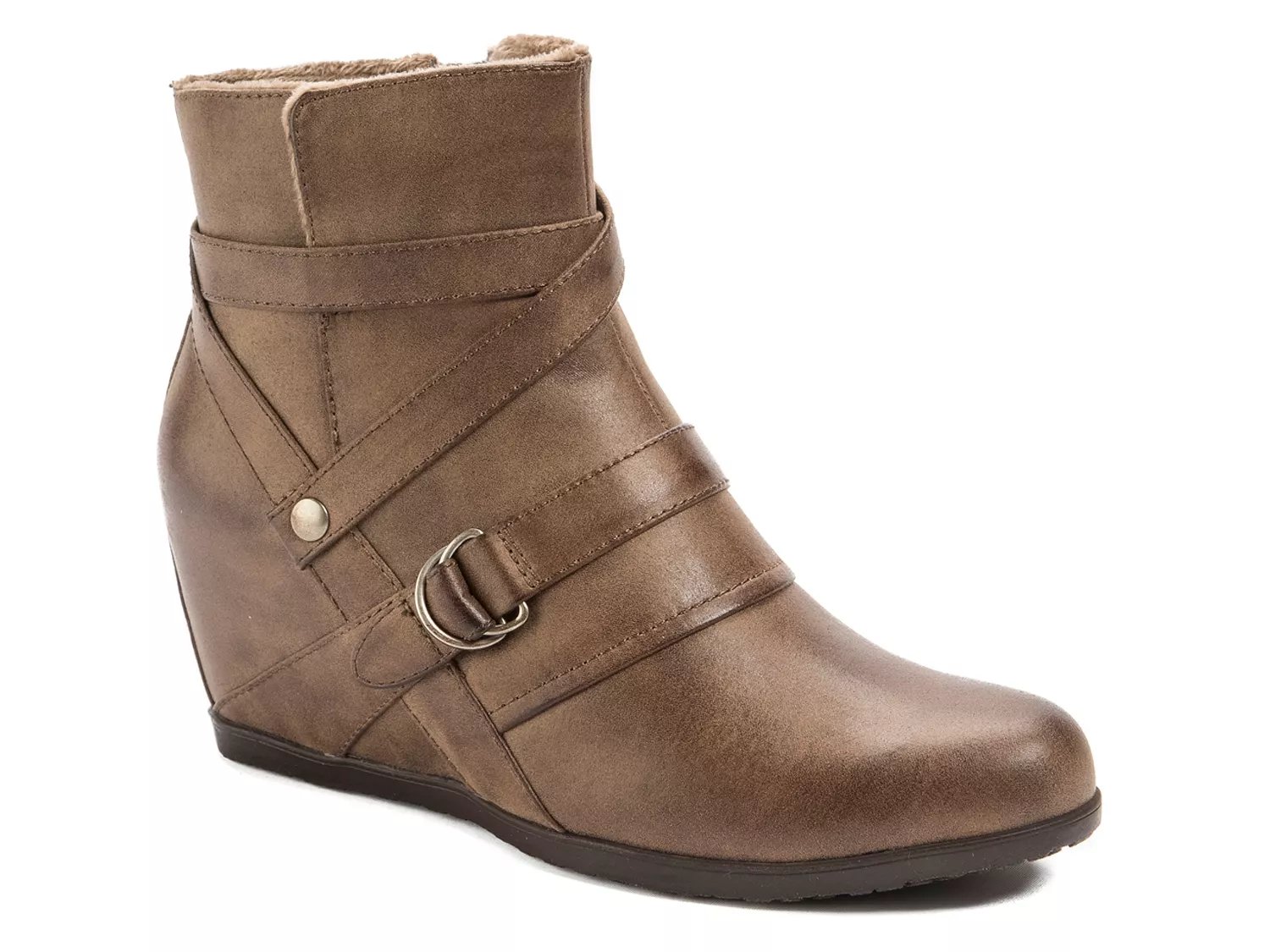 dsw kristin wedge bootie