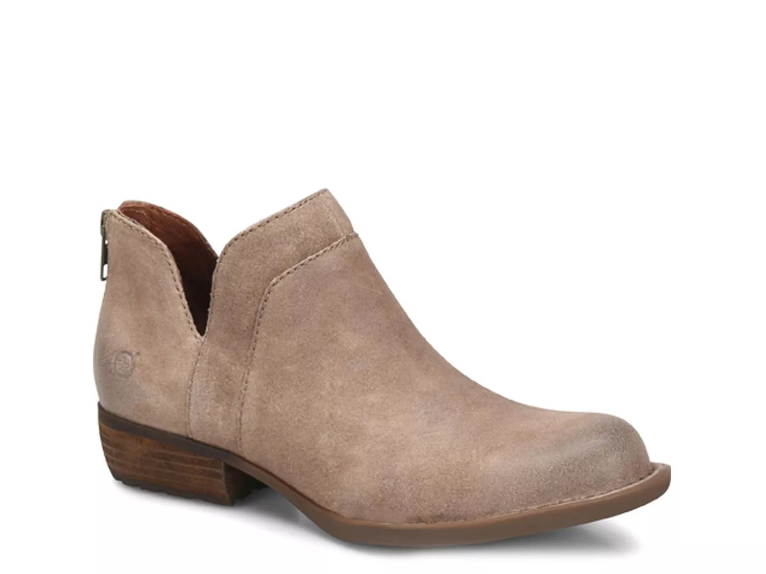 beige booties dsw