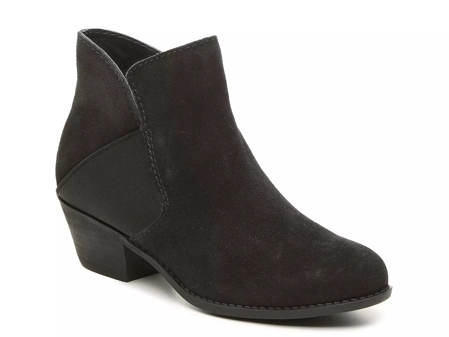 me too suede booties