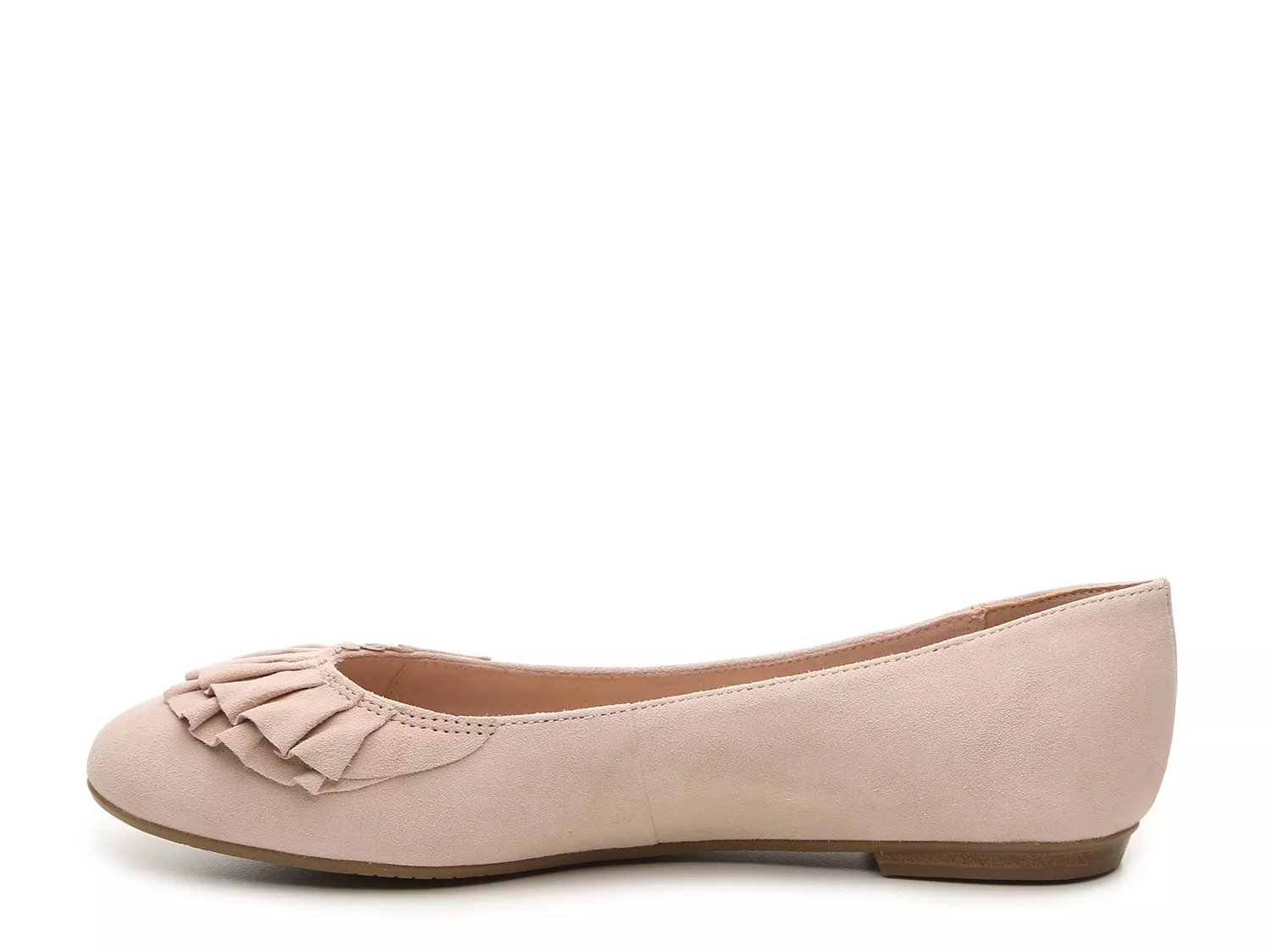 rina buckled lace up ballet flats