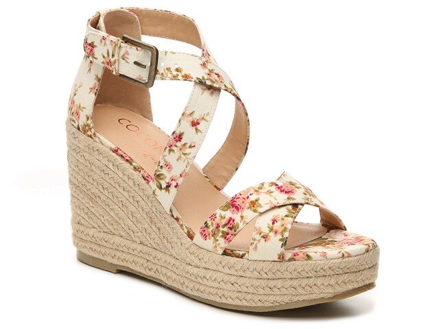 Coconuts Grace Wedge Sandal - Free Shipping | DSW