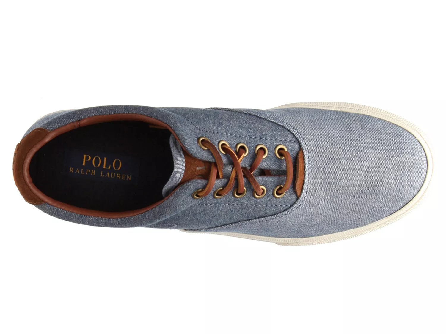 ralph lauren vaughn leather sneakers