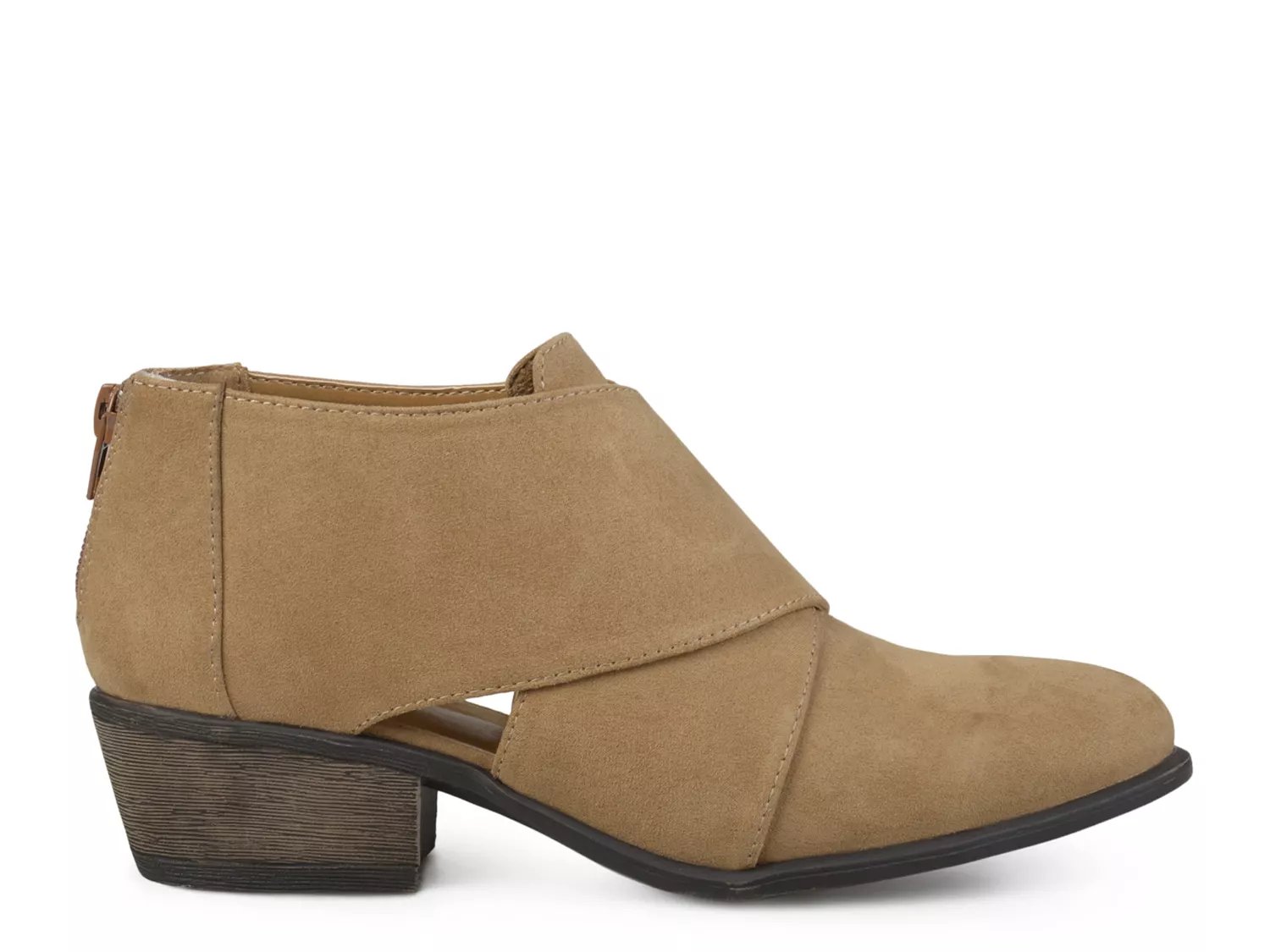 journee collection womens avryl booties block heel