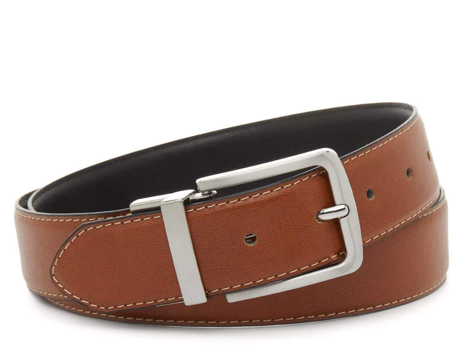 Steve Madden Stitch Reversible Men's Belt - Free Shipping | DSW