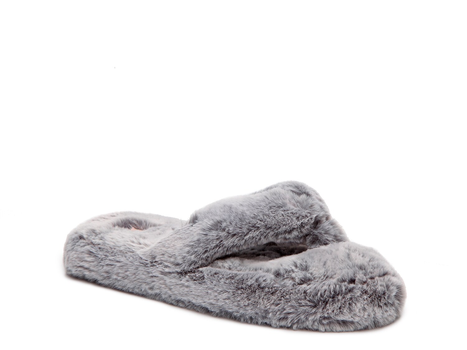 dsw fuzzy slippers
