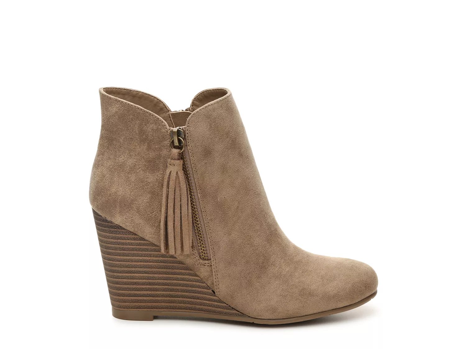 mia buckley wedge bootie