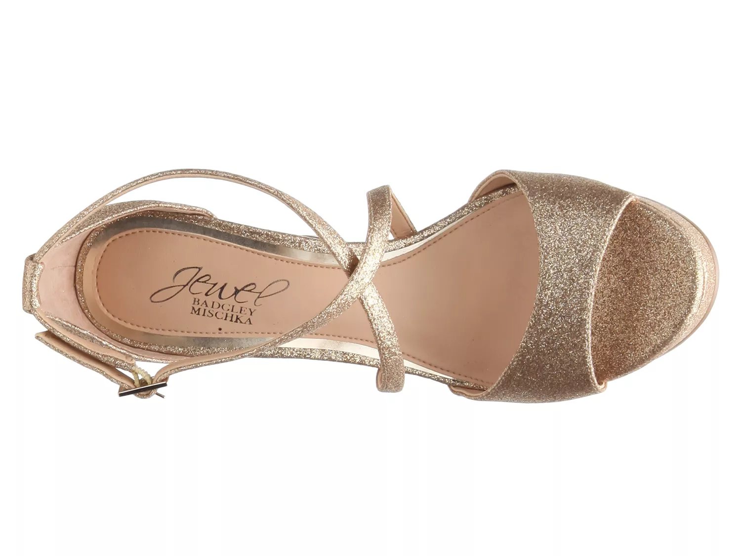 badgley mischka jewel wedge