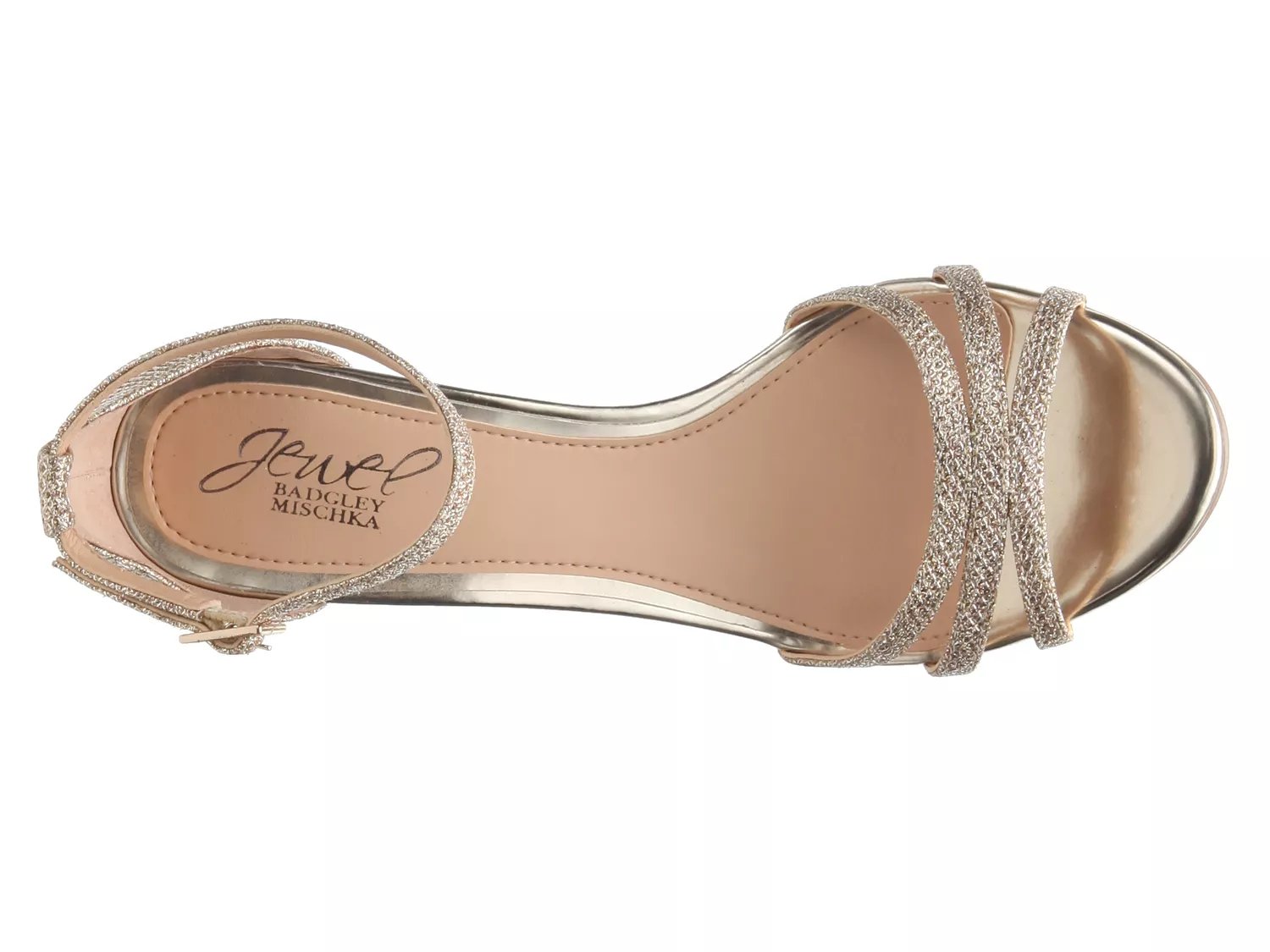 jewel badgley mischka antonette wedge sandal