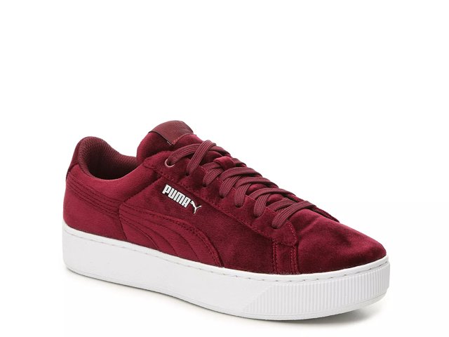 Puma velvet platform sneakers outlet