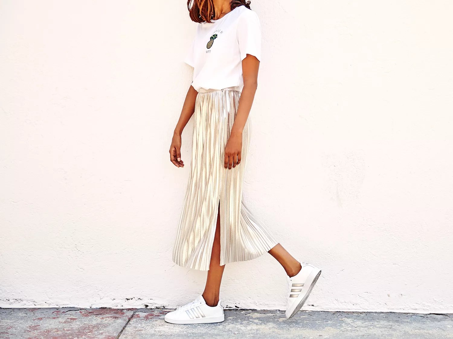 adidas advantage sneaker silver