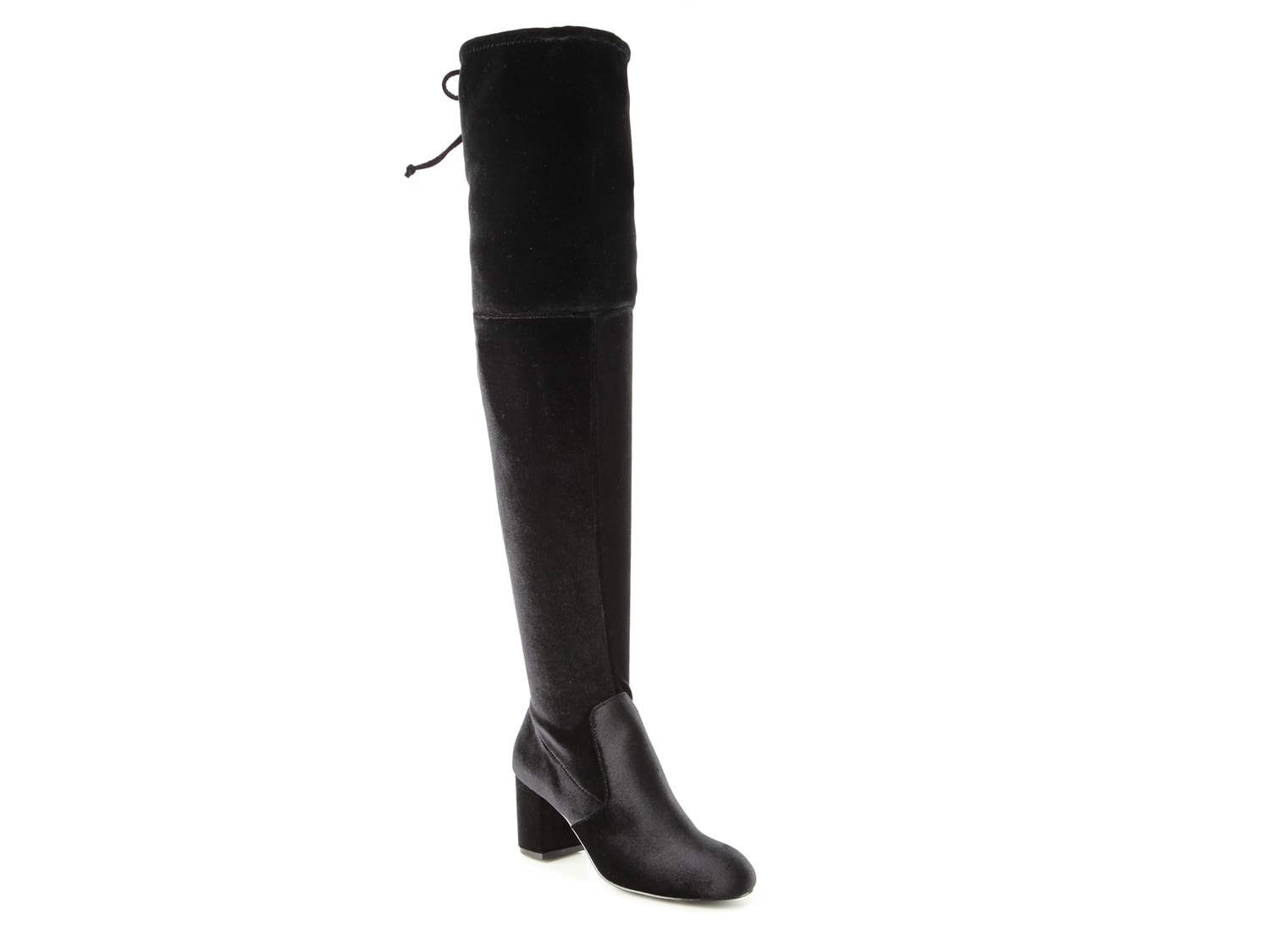 Charles by Charles David Owen Velvet Over the Knee Boot