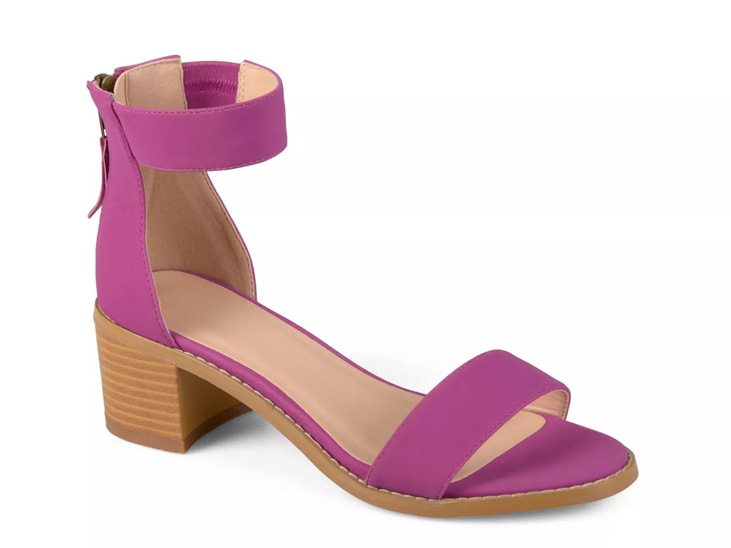 purple sandals dsw