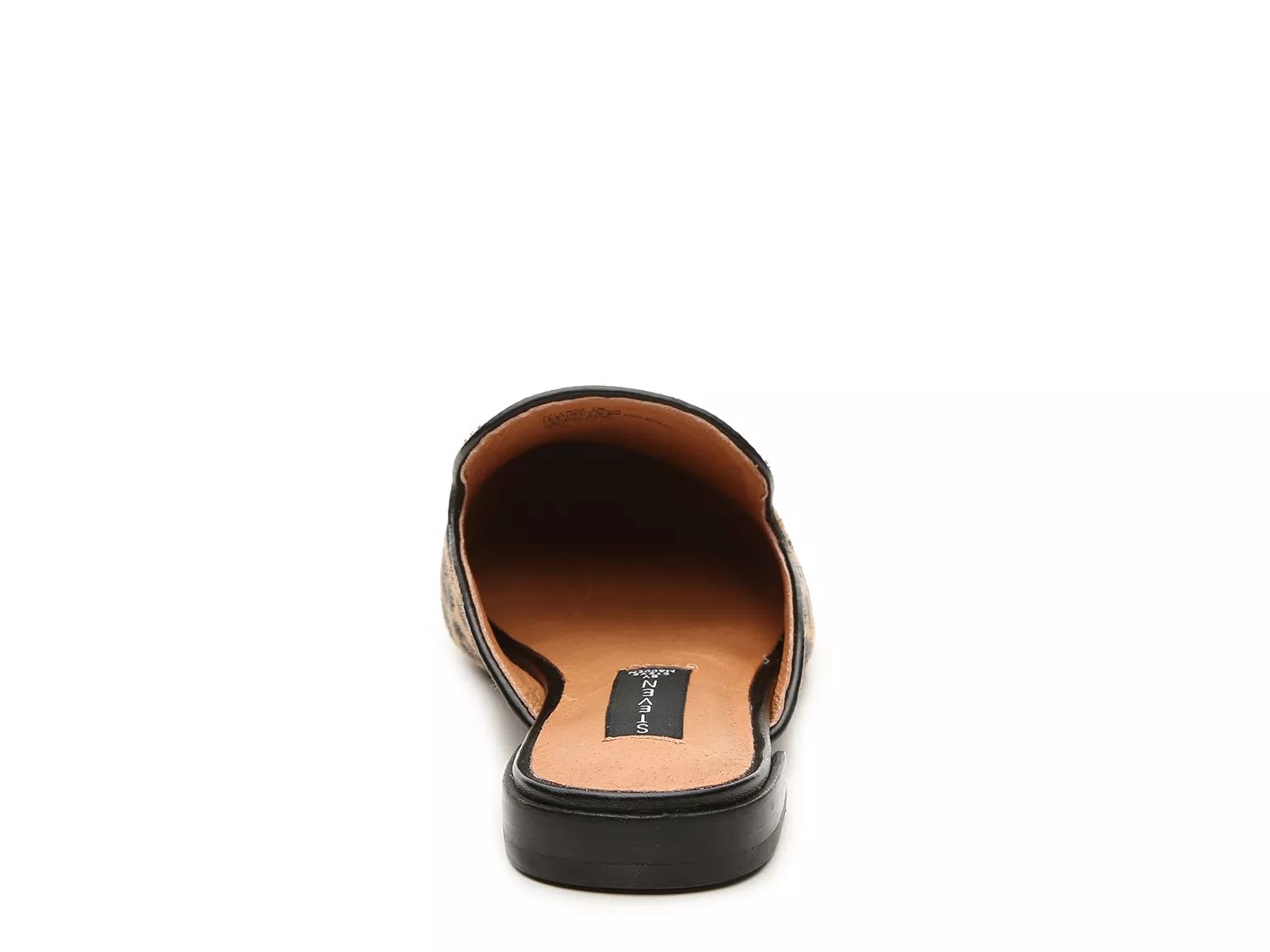 dsw leopard mules