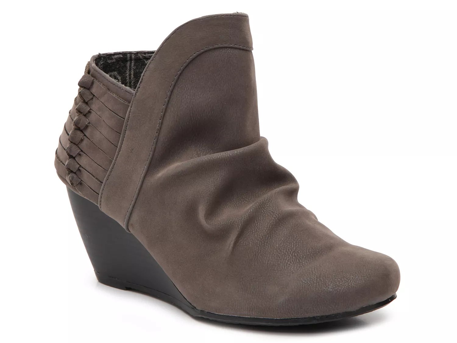 blowfish wedge booties