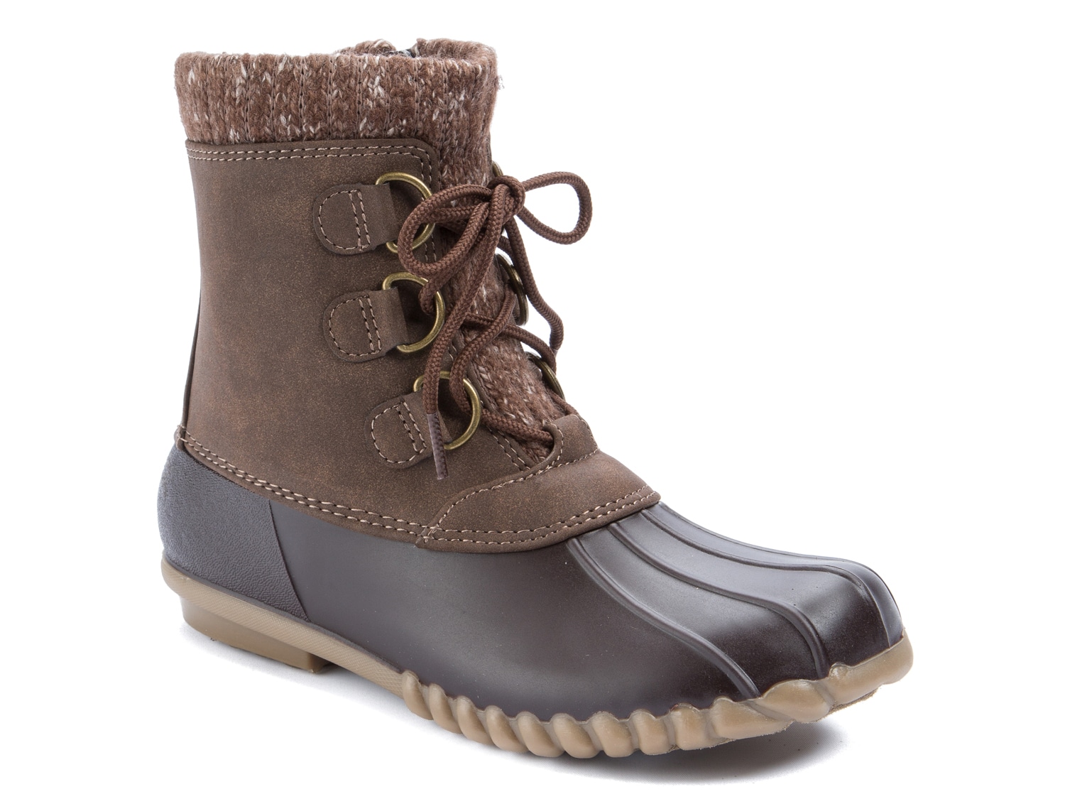 bare traps duck boots
