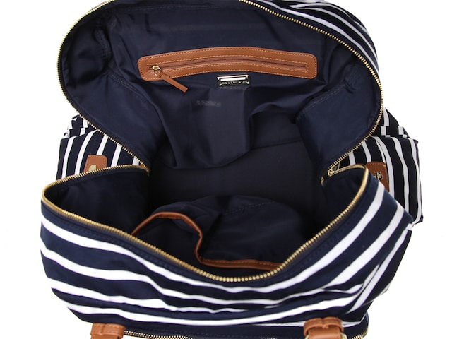 Madden Girl Jersey Striped Weekender Bag