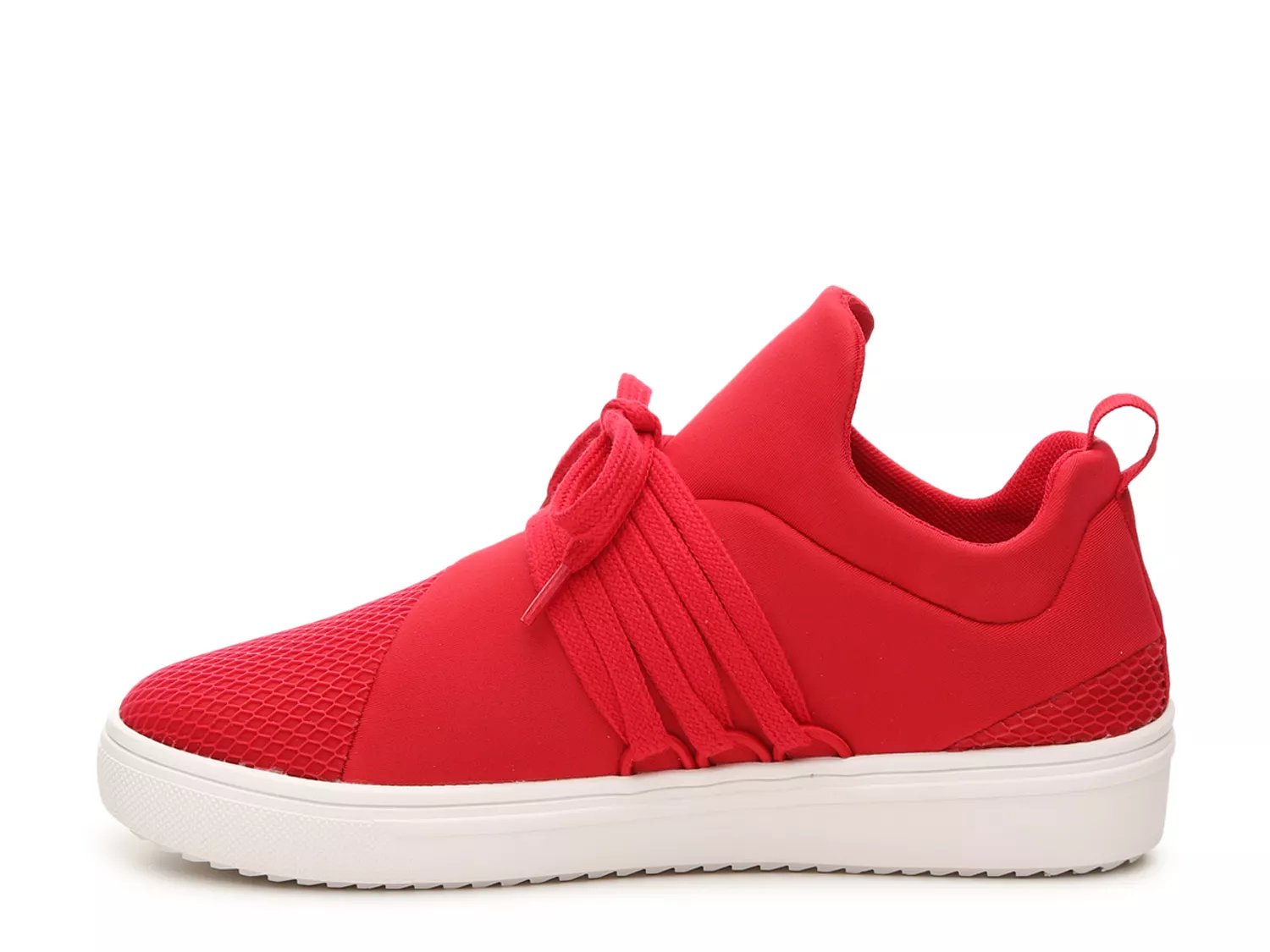 steve madden lancer sneaker red