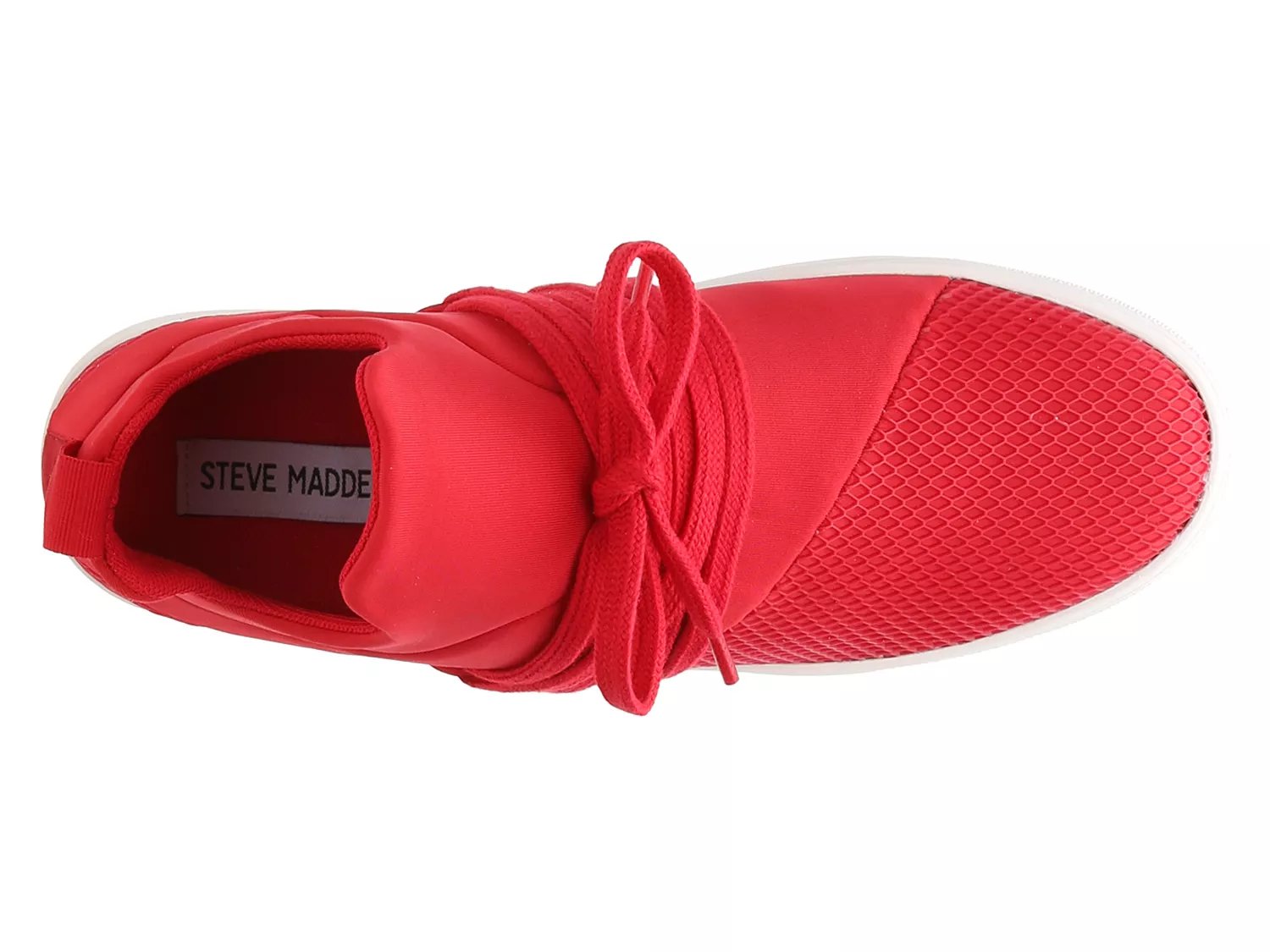 steve madden lancer sneaker red