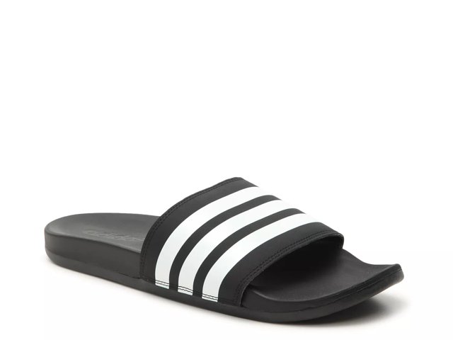 Adidas cloudfoam mens slides sales