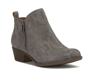 Ladies grey ankle outlet boots size 4