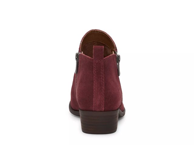 Burgundy booties dsw cheap