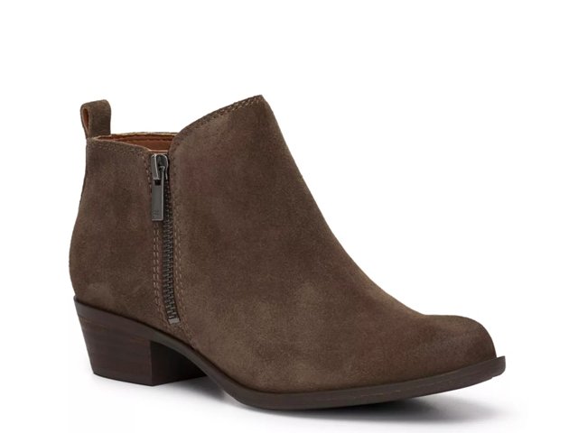 Lucky brand sale basel bootie suede
