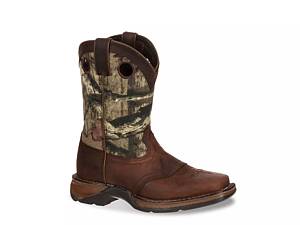 Boys camo shop cowboy boots