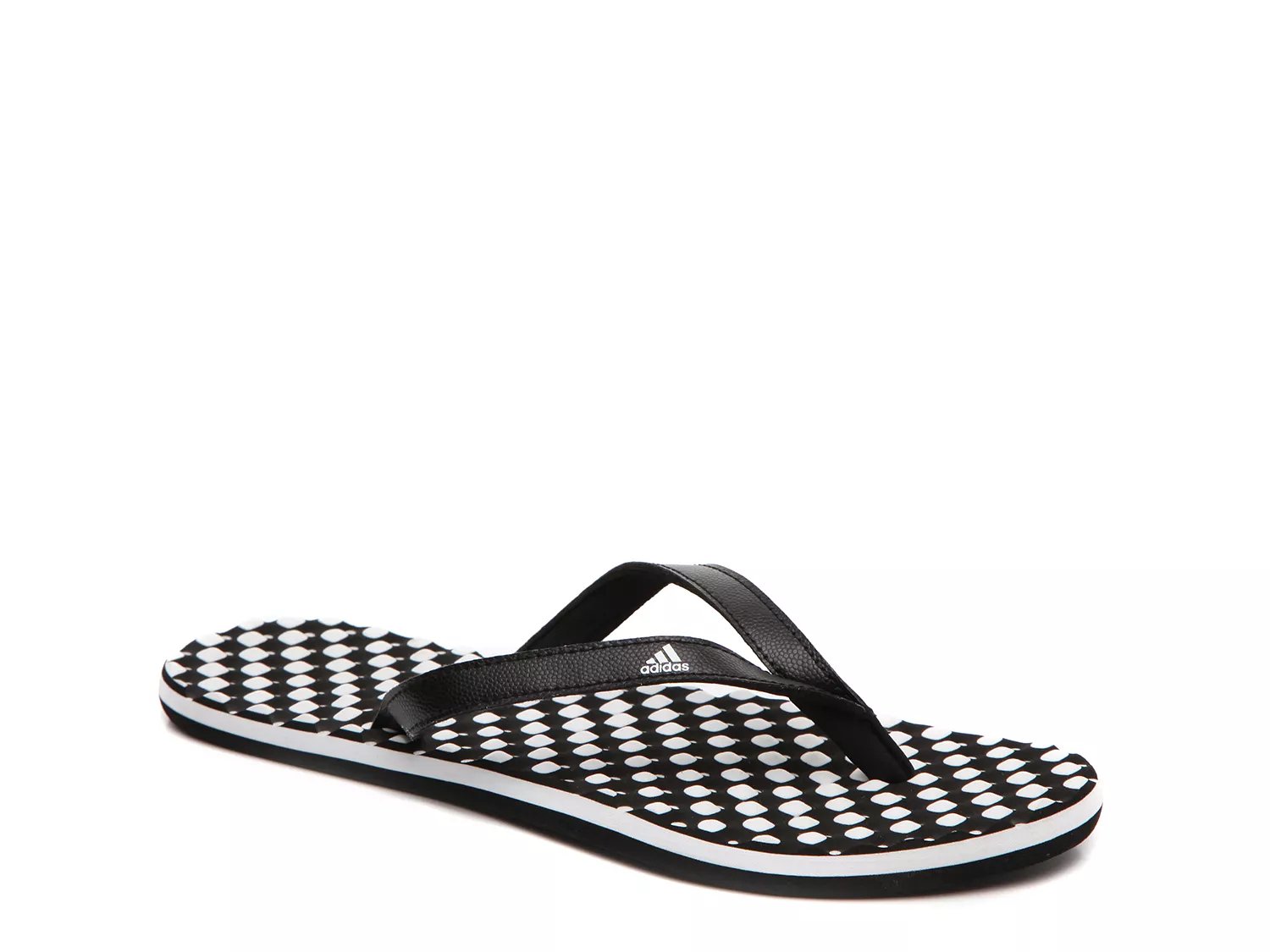 adidas women's eezay dots flip flops