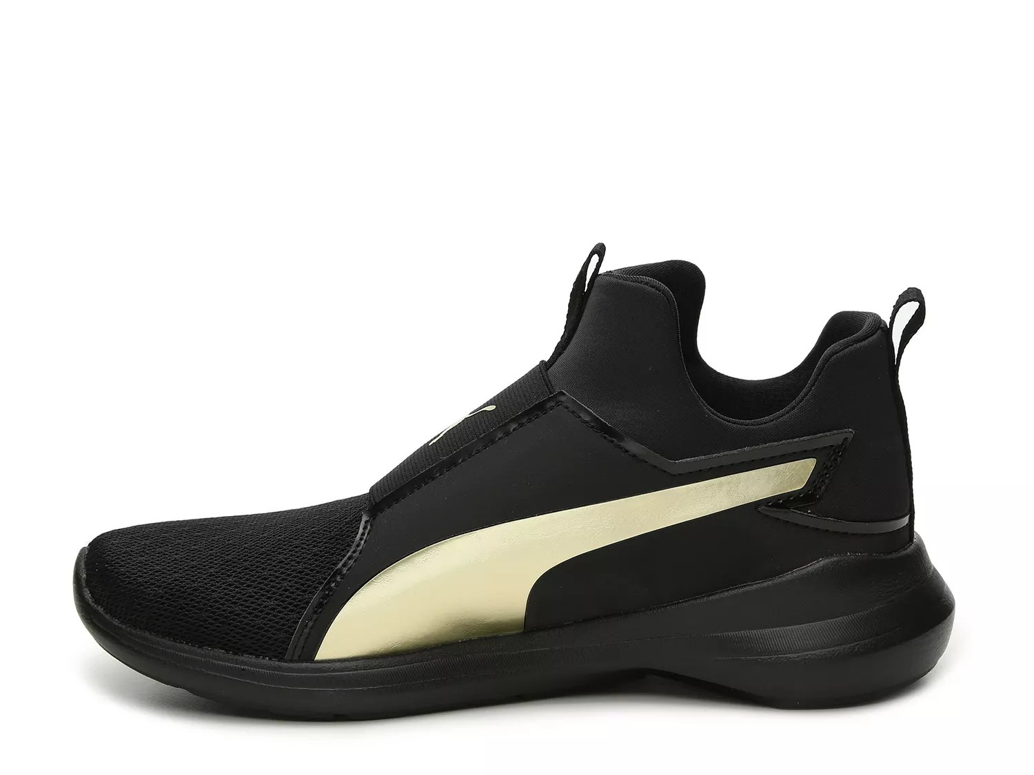 puma rebel mid glow jr