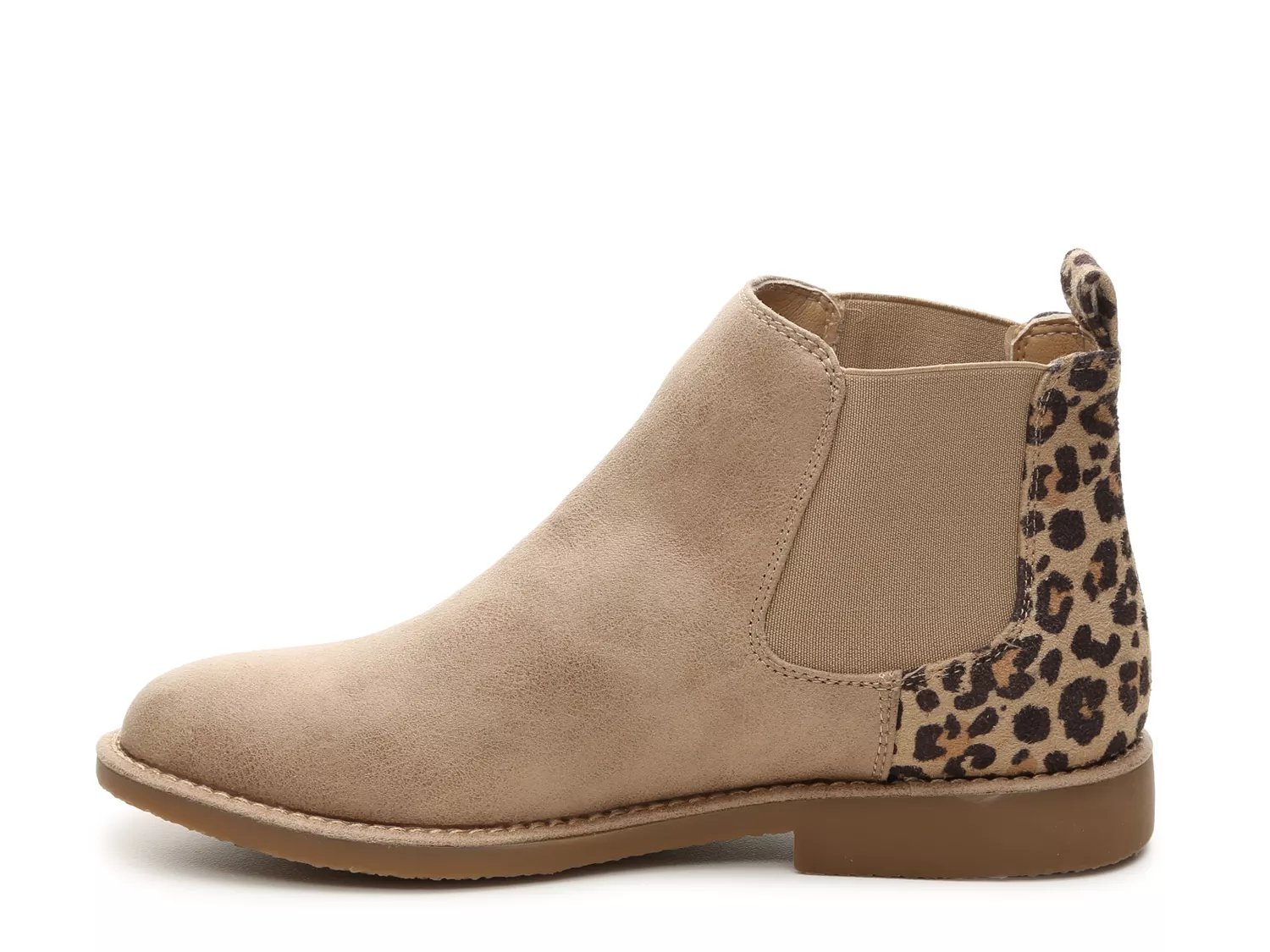 seven dials marisah chelsea leopard bootie