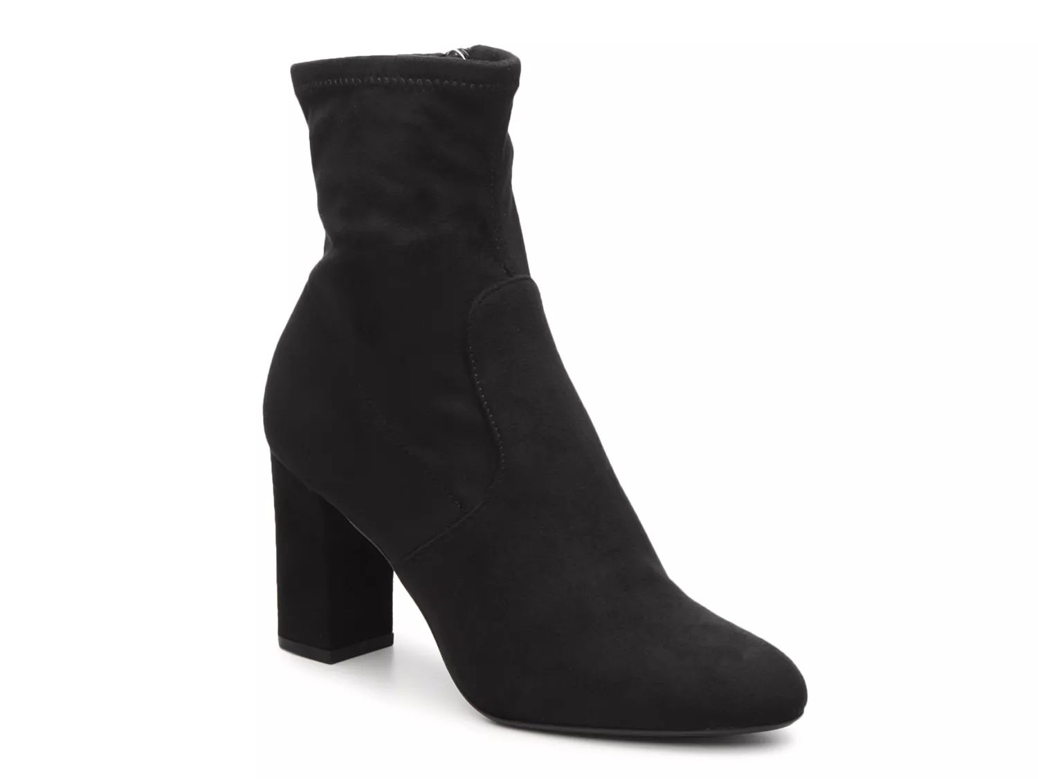 steve madden black sock boots