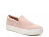 Gills Platform Slip-On Sneaker Blush Suede view