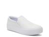 Gills Platform Slip-On Sneaker White Leather view