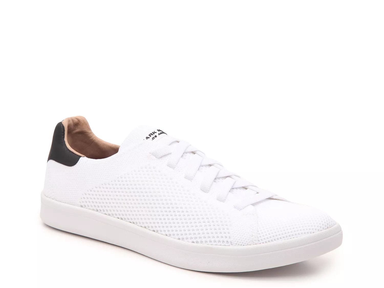 white casual slip on shoes