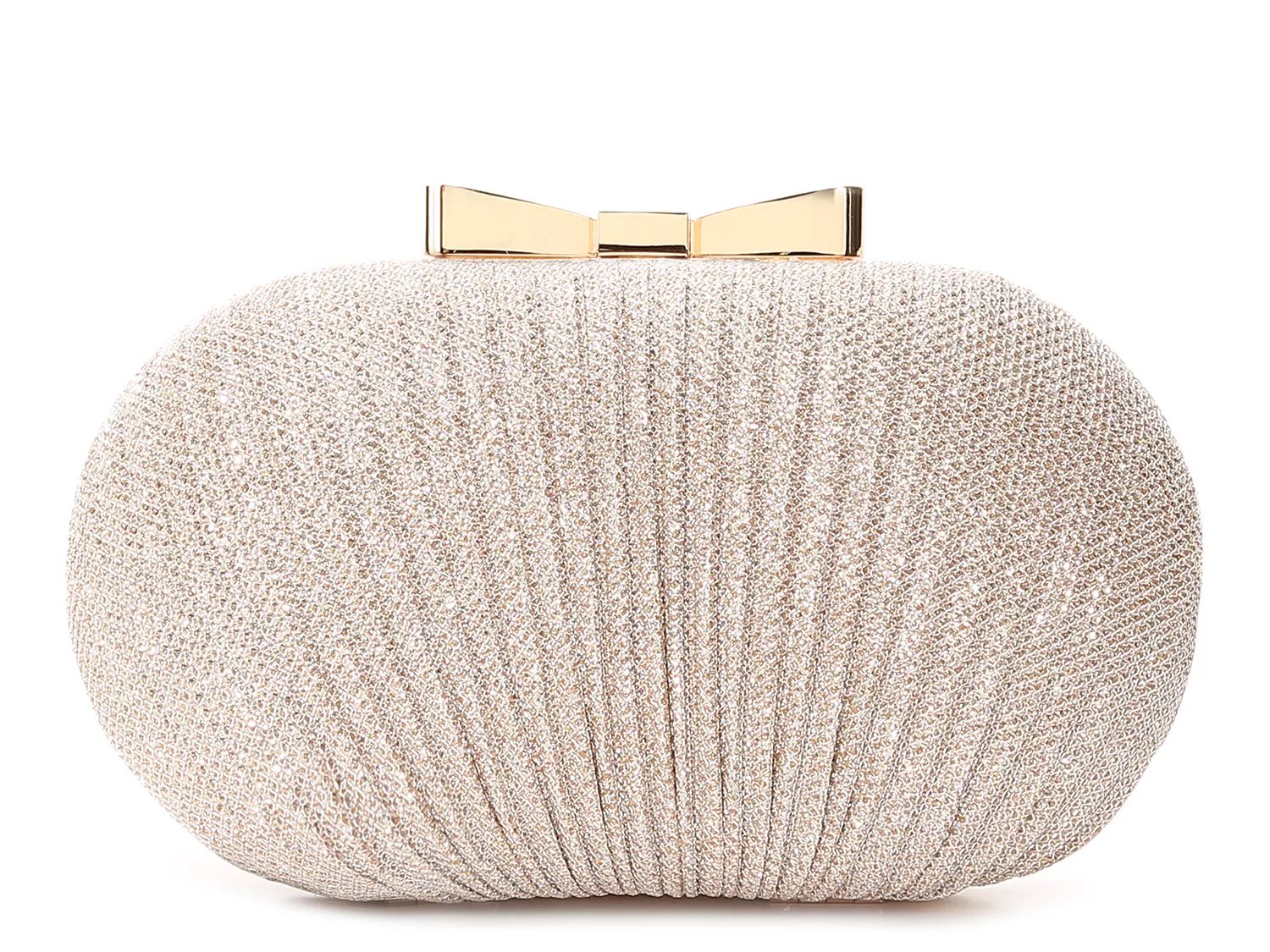 dsw gold clutch
