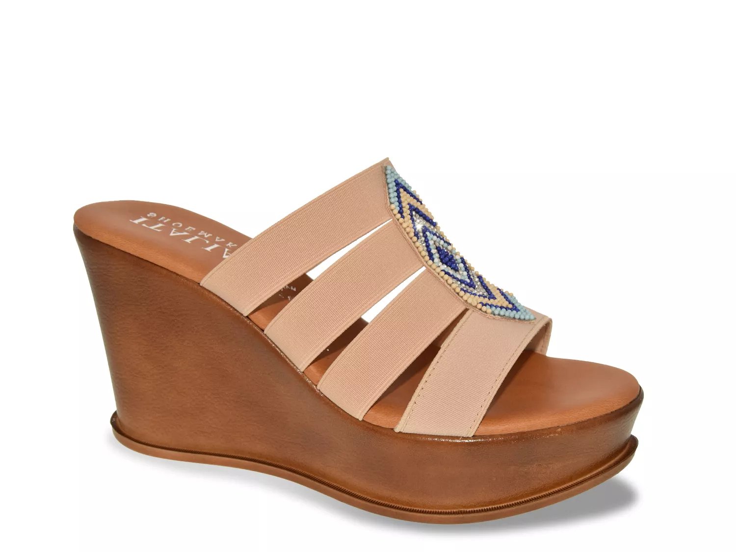 Italian Shoemakers 5685 Wedge Sandal DSW