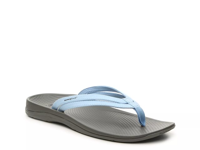 Superfeet Rose Flip Flop - Free Shipping | DSW